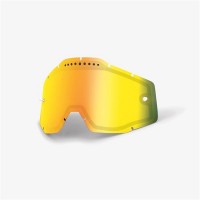Линза 100% RC2/AC2/ST2 Replacement Lens Vented Dual Pane Mirror Gold