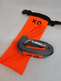 Трос-карабин в чехле eXtra Options (Серый/Оранжевый)