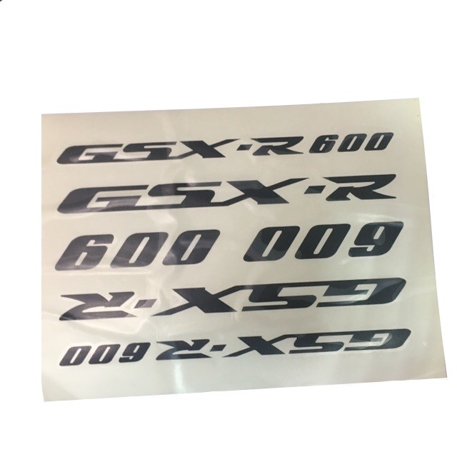 Комплект наклеек Suzuki GSX-R 600