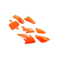 Комплект пластика для питбайка (тип CRF50) оранжевый Комплект пластика для питбайка (тип CRF50) оранжевый