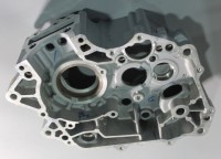 Картер двигателя правый SILVER Bajaj Boxer 5-ст.кпп  OEM