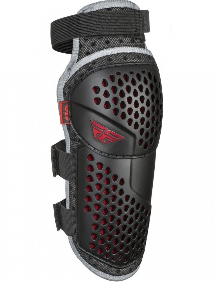 Защита локтя FLY BARRICADE FLEX черная/красная