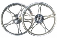 Диск колеса 17 x 1.20 передний бар.торм. (колодки d-110мм) мопед  CN