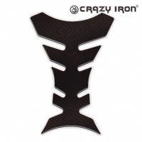 Наклейка на бак Crazy Iron, под карбон Fish