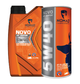 Масло моторное NOMAD Novo 4T SUPER 5W-40 - 1л.