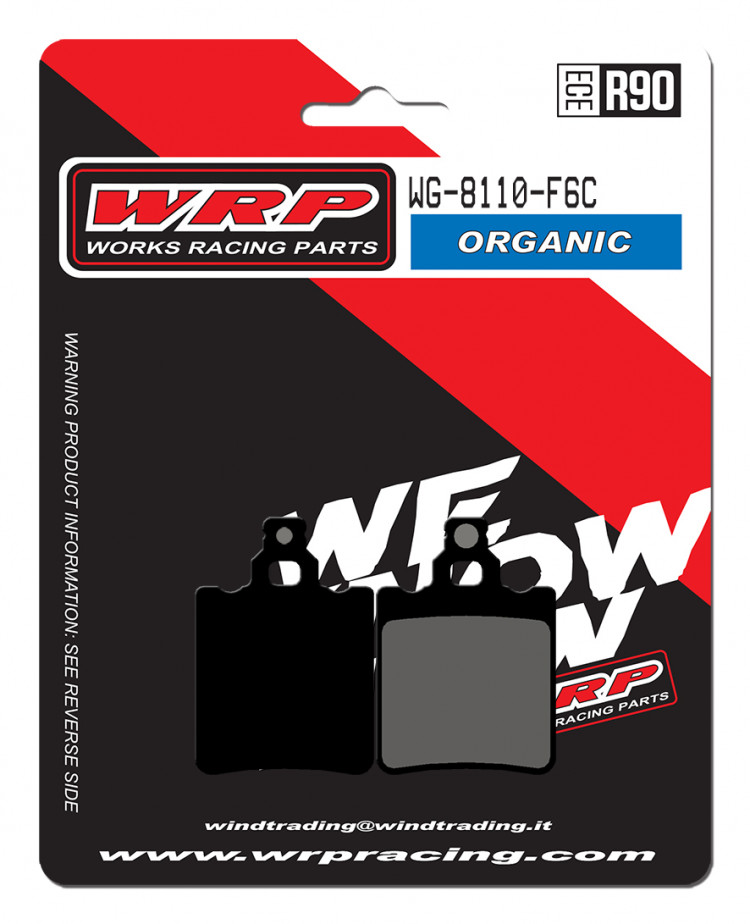 Тормозные колодки WRP WG-8110-F6C (LMP1110 SC)