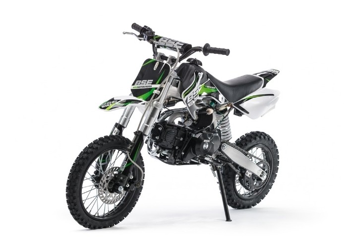 Питбайк BSE EVO 110e SA-14/12 полуавтомат (зеленый)