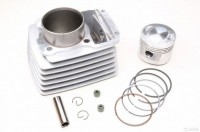 Цилиндро-поршневая группа 4T двиг. CG150 d-62, p-15 высокий поршень (тефлон) SM-PARTS