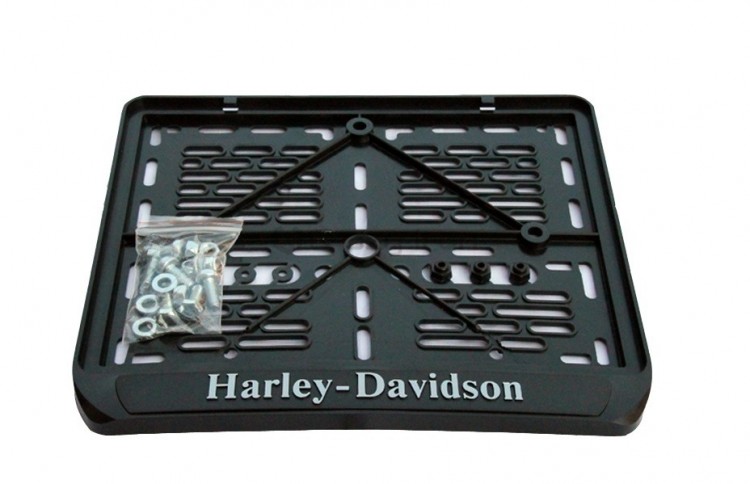 Рамка для номера "HARLEY DAVIDSON"