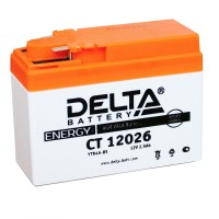 АКБ DELTA CT  YTR4A-BS Slim Honda (115 x 50 x 86) 2.5Ач