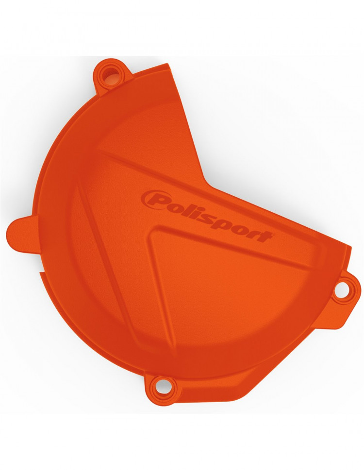 Защита крышки сцепления Polisport KTM EXC-f Husqvarna FE 250/350 17-23 оранж.