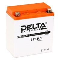 АКБ DELTA CT  YTX16-BS, YB16B-A (151 х 88 х 164) 16Ач