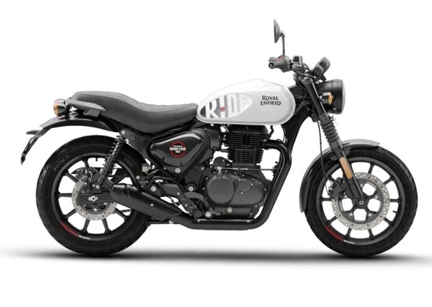 Мотоцикл Royal Enfield Hunter 350 Dapper White