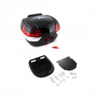 Кофр багажный SM-PARTS YM-0878 (34?46?52см  42л) черн. матовый