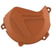 Защита крышки сцепления Polisport KTM EXC Husqvarna FE 450 17-23 оранж.