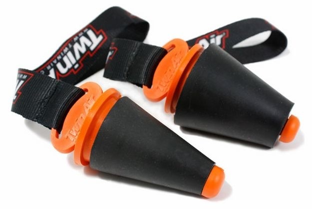Заглушка Twin Air черно-оранжевая S (18-40 см)