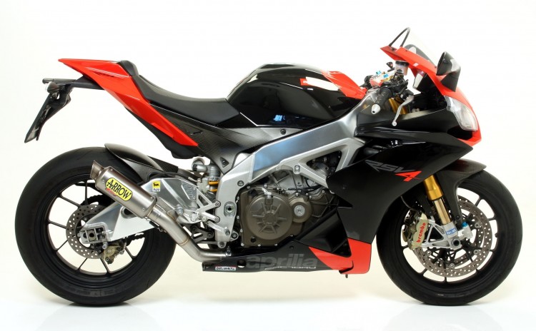 Выхлопная система Arrow GP2 (Half system) - APRILIA RSV4 2009-15