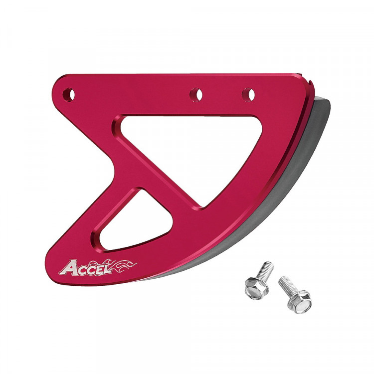 Защита заднего тормозного диска ACCEL Honda красный