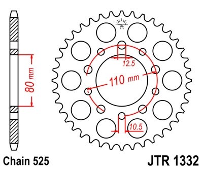 Звезда ведомая JTR1332.45