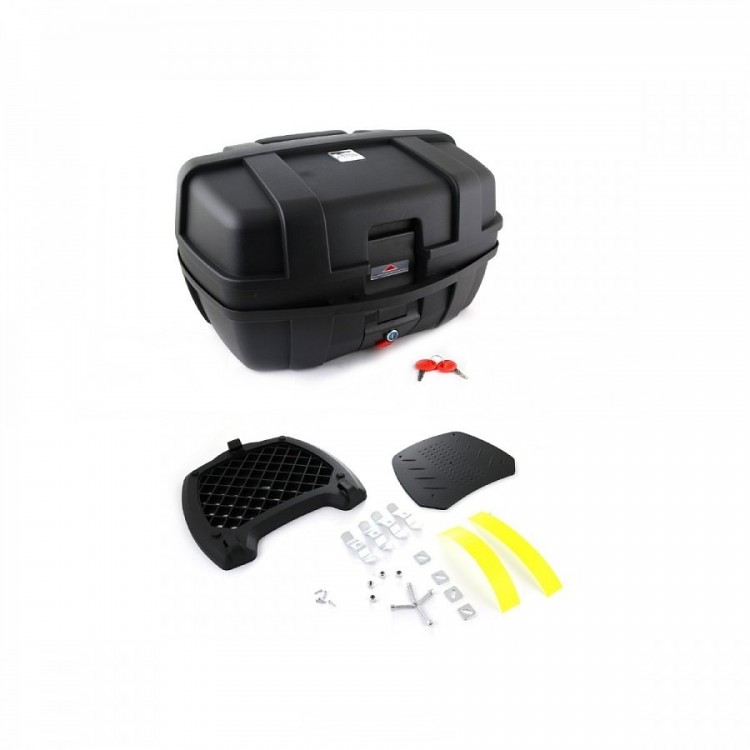 Кофр багажный SM-PARTS YM-0885 (32?42?55см  47л) черн. матовый