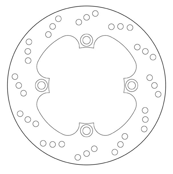 Тормозной диск BREMBO задний CBR, VTR