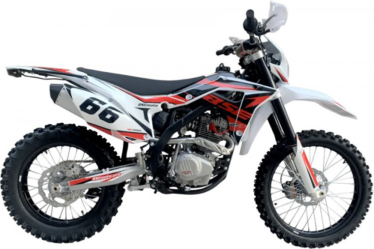 Мотоцикл кроссовый эндуро BSE Z4 Red 66