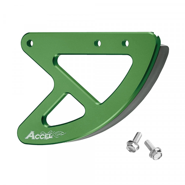 Защита заднего тормозного диска ACCEL Kawasaki  зеленый