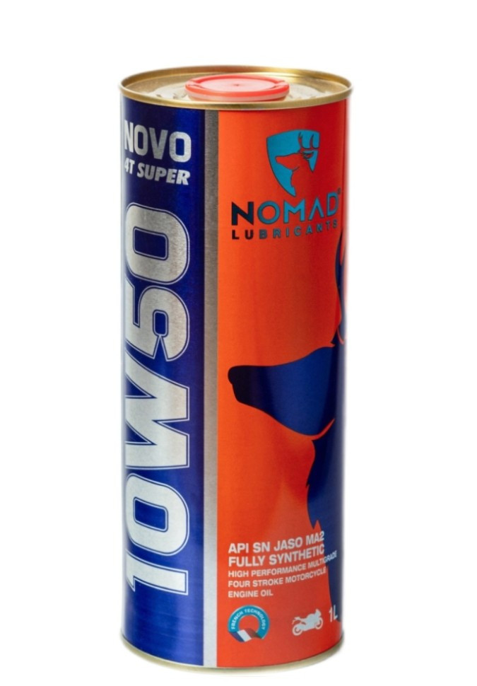 Масло моторное NOMAD Novo 4T SUPER 10W-50 - 1л.