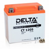 АКБ DELTA CT  YTX5L-BS, YTZ7S (114 х 70 х 106) 5Ач