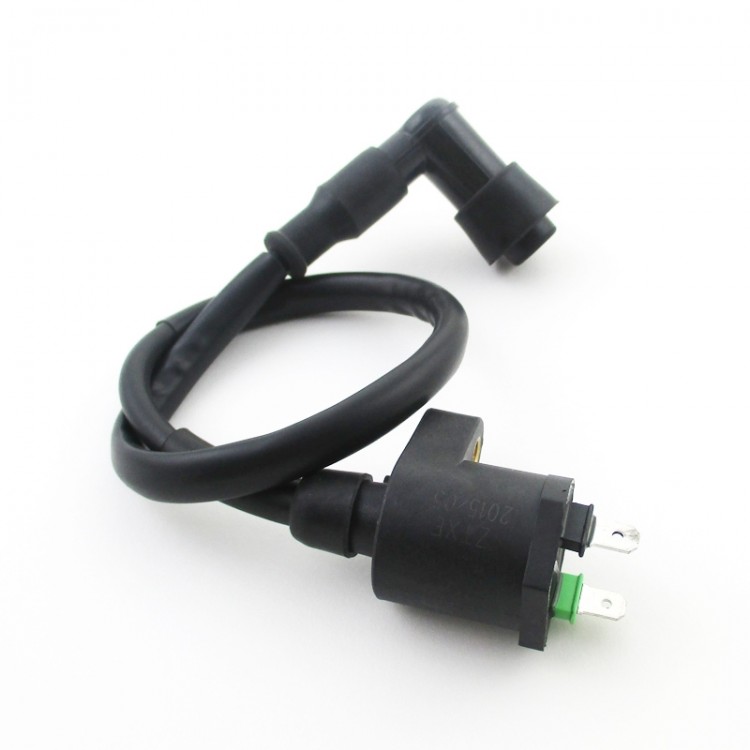Катушка зажигания со свечным колпачком (2 конт.) питбайк  SM-PARTS