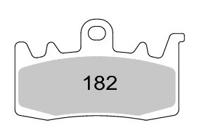 Колодки дискового тормоза Trofeo Sintered 182  (LMP500, FDB2265)