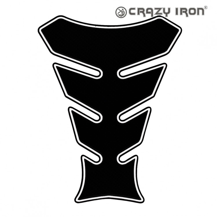 Наклейка на бак Crazy Iron, черный №2
