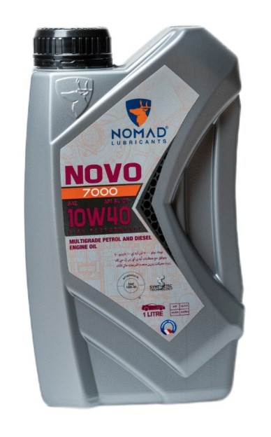 Масло моторное NOMAD NOVO 7000 10W-40 (1 л.) API SL/CF, ACEA A4/B4