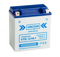 АКБ VEKTOR VTG 1218.1 ETX20CH-BS , YTX20CH-BS 1218.1 (150x87x161)  18 Ач