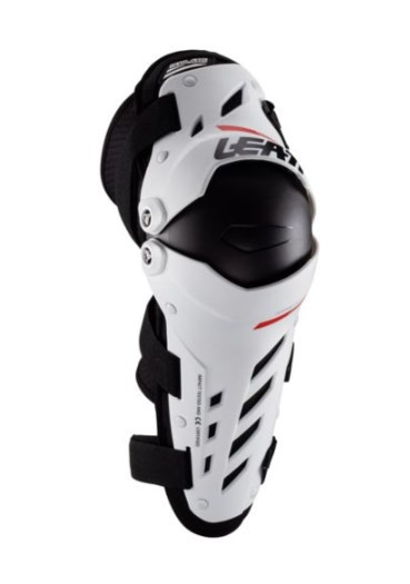 Наколенники детские Leatt Dual Axis Knee & Shin Guard Junior (Белые OS 2026)