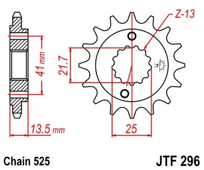 Звезда ведущая JTF296.15