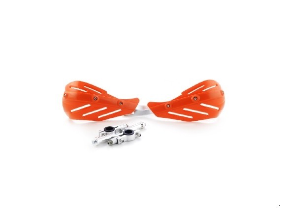 Защита рук (пара) HP15 оранжевые армированные SM-PARTS
