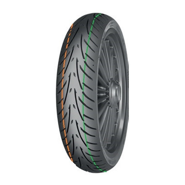 Шина Mitas Touring Force-SC  100/80-16 [50P TL]