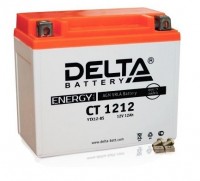 АКБ DELTA CT  YTX12-BS, YTX 14-BS (150 x 86 x 131) 12Ач