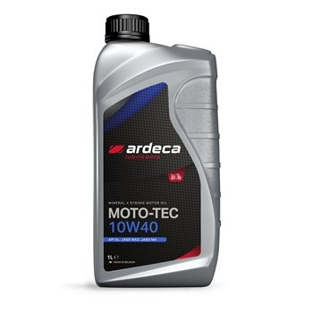 Масло моторное Ardeca Moto-Tec Racing 10w-40  1л.