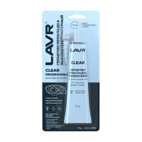 Герметик-прокладка прозрачный высокотемпературный LAVR Clear 70г
