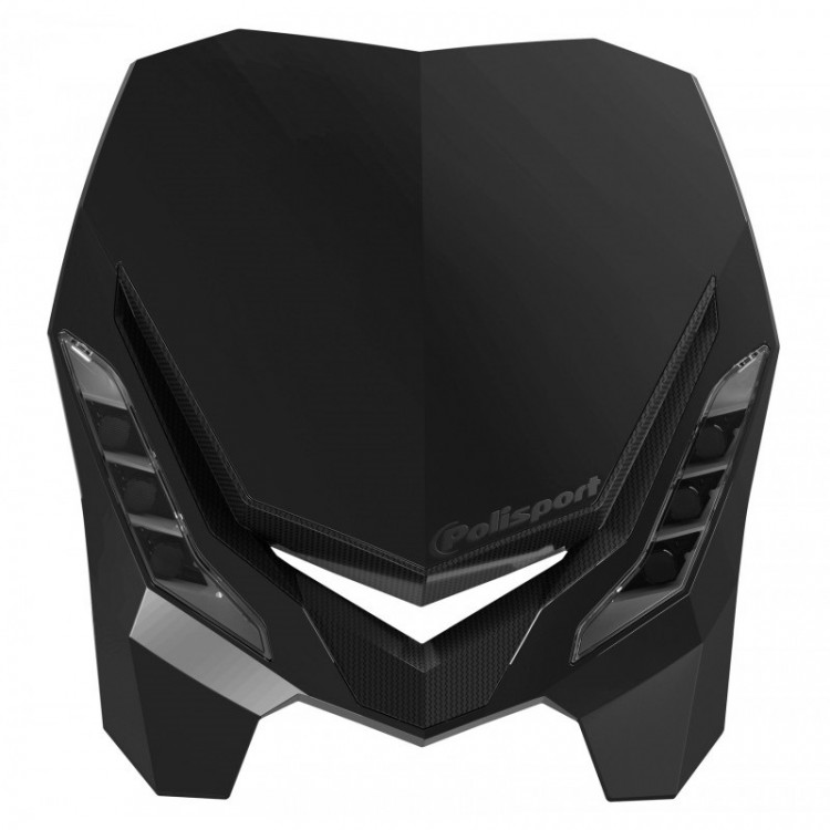 Фара универсальная диодная Polisport E-Blaze 6 LED (черн./карбон)