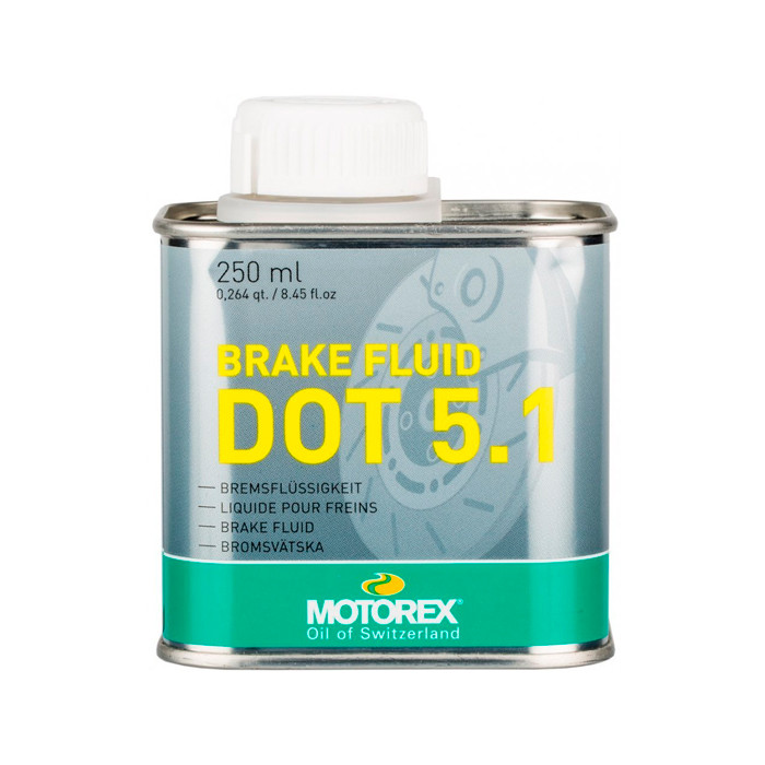 Тормозная жидкость Motorex Brake Fluid DOT-5.1 - 250мл.
