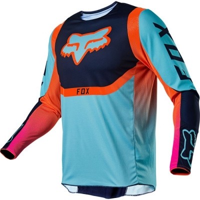 Мотоджерси Fox 360 Voke Jersey (Aqua, S, 2021)