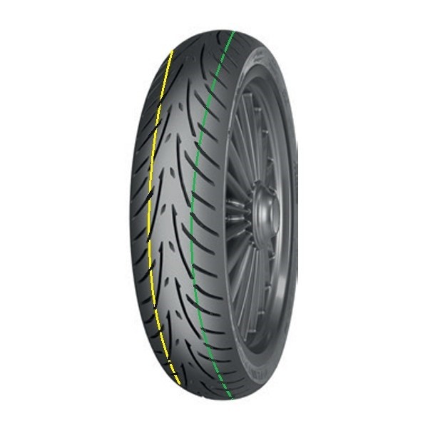 Шина Mitas Touring Force-SC  100/90-14 [57P TL Reinf.]