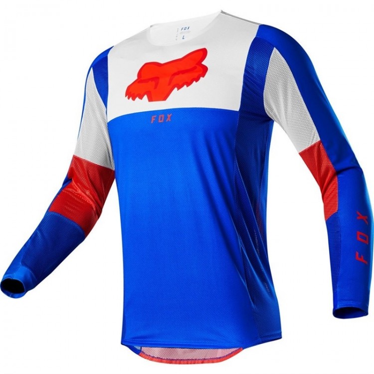 Мотоджерси Fox Airline Pilr LE Jersey (Blue/Red, L, 2021)