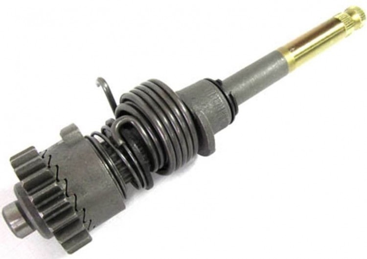 Вал кикстартера в сборе KAYO двиг. YX140 см3 (эл.стартер) CN