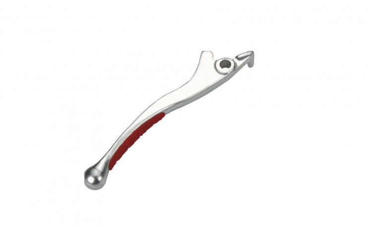 Рычаг тормоза с силиконовой вставкой ACCEL Honda XR250L 91-96 XR650L 93-19 красный