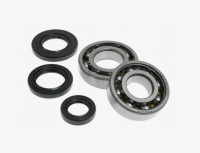 Подшипники коленвала + сальники RMS [SKF] Suzuki AD50 / Morini  металл