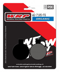 Тормозные колодки WRP WG-7105-F6 (LMP105 ST)
